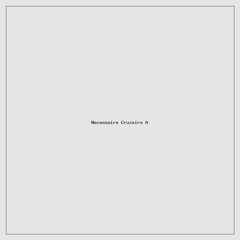 Necessaire Cruzeiro